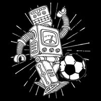 Retro Soccer Robot Backpack