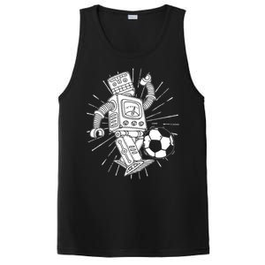 Retro Soccer Robot PosiCharge Competitor Tank