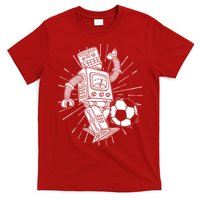 Retro Soccer Robot T-Shirt