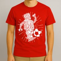Retro Soccer Robot T-Shirt