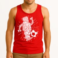 Retro Soccer Robot Tank Top