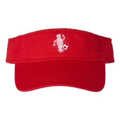 Retro Soccer Robot Visor