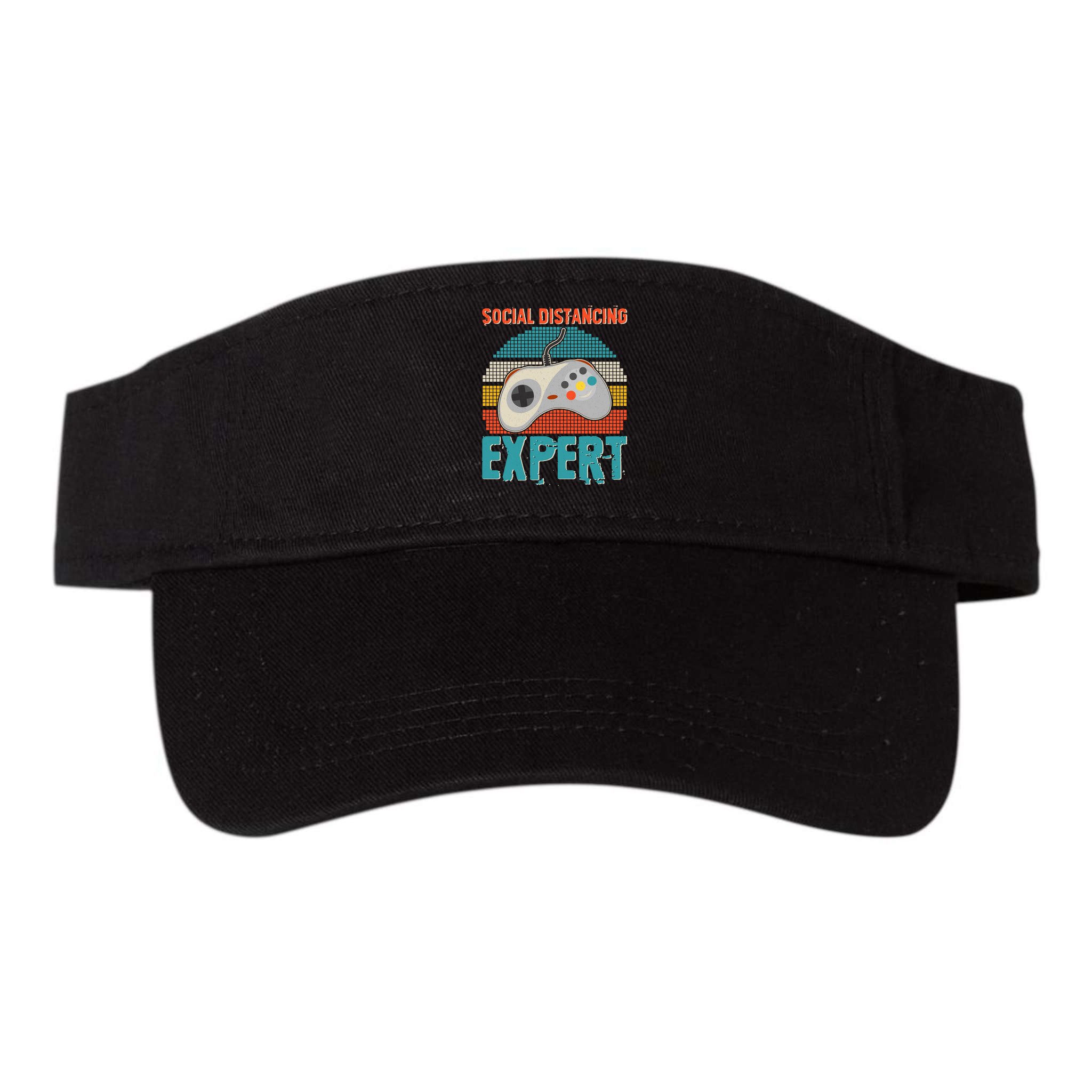 Retro Social Distancing Expert Video Gamer Visor