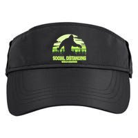 Retro Social Distancing World Champion Sasquatch Adult Drive Performance Visor