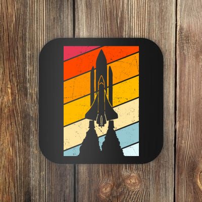 Retro Space Rocket Launch Coaster