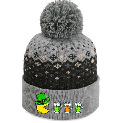 Retro St. Patrick's Day Drinking Game The Baniff Cuffed Pom Beanie