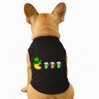 Retro St. Patrick's Day Drinking Game Doggie Tank
