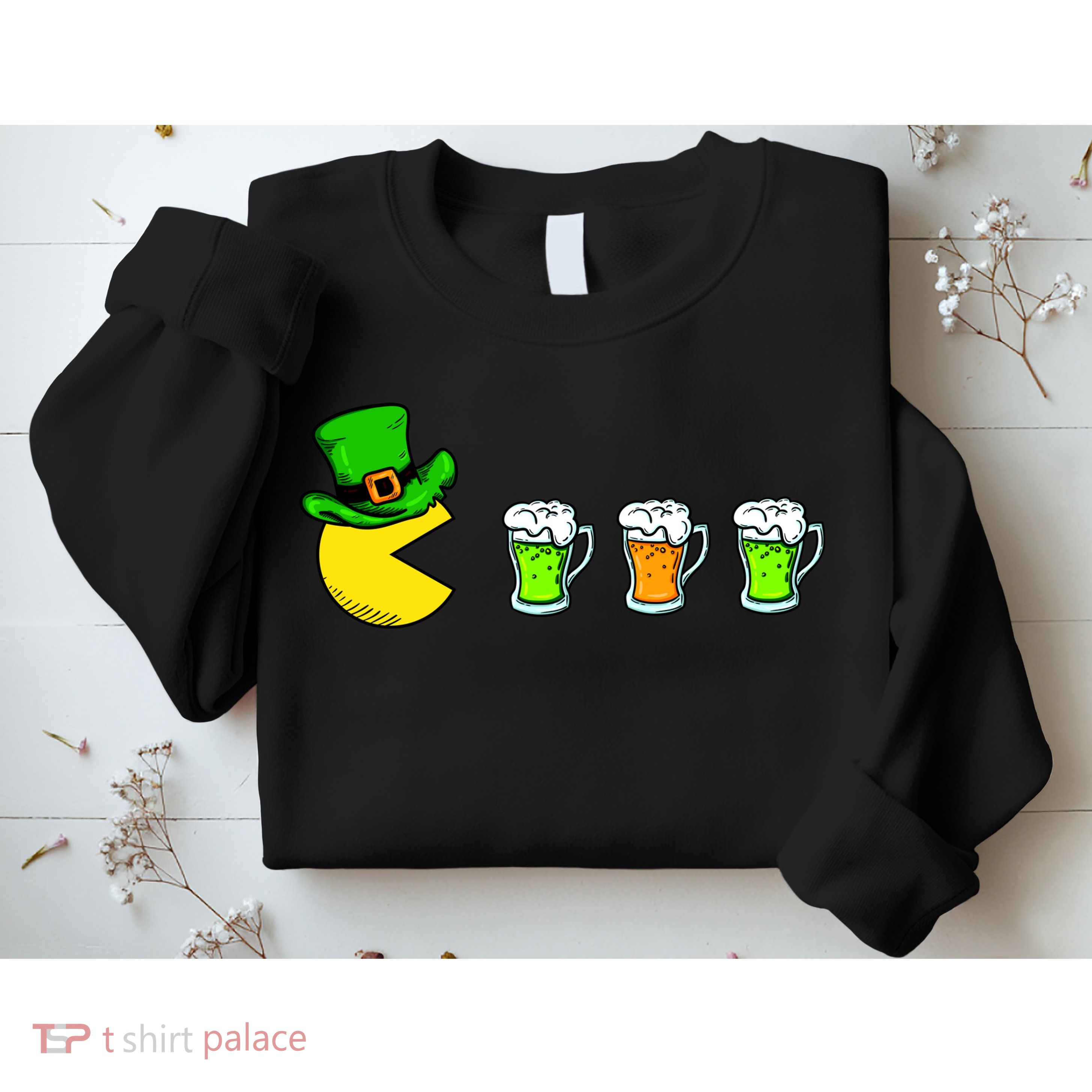 Retro St. Patrick's Day Drinking Game Sweatshirt