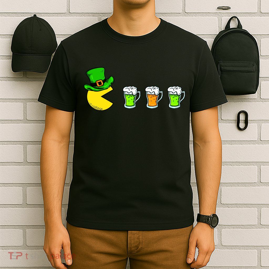Retro St. Patrick's Day Drinking Game T-Shirt