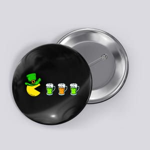 Retro St. Patrick's Day Drinking Game Button