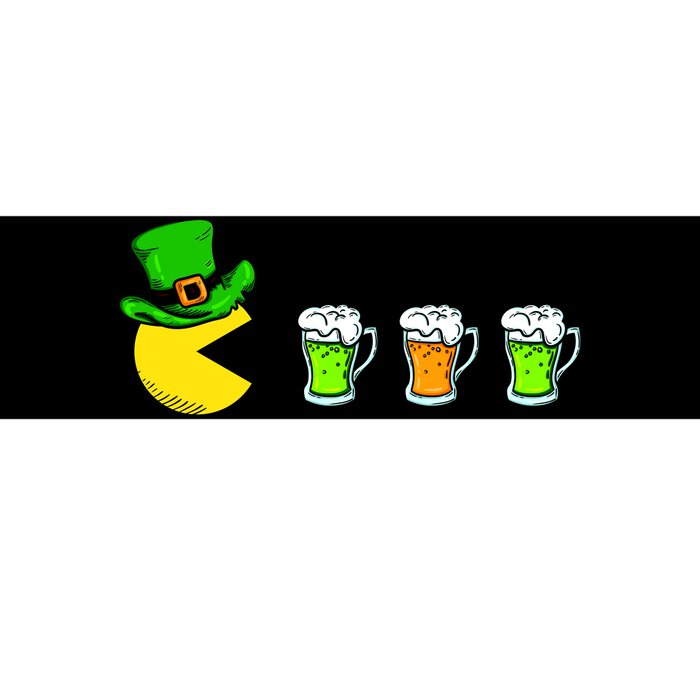 Retro St. Patrick's Day Drinking Game Bumper Sticker