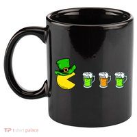 Retro St. Patrick's Day Drinking Game 11oz C Handle Ceramic Mug