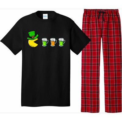 Retro St. Patrick's Day Drinking Game Pajama Set