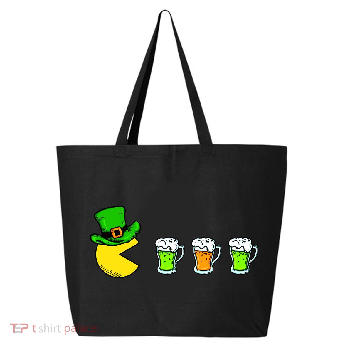 Retro St. Patrick's Day Drinking Game 25L Jumbo Tote