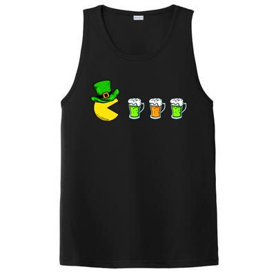 Retro St. Patrick's Day Drinking Game PosiCharge Competitor Tank