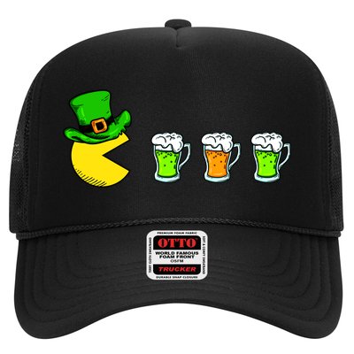 Retro St. Patrick's Day Drinking Game Trucker Hat