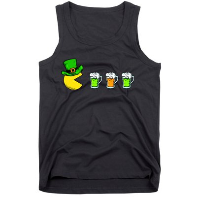 Retro St. Patrick's Day Drinking Game Tank Top