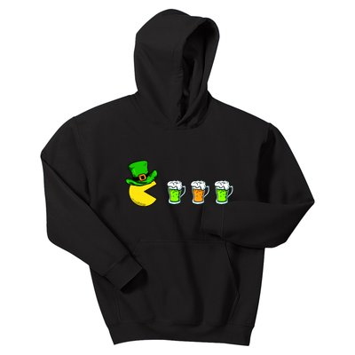 Retro St. Patrick's Day Drinking Game Kids Hoodie