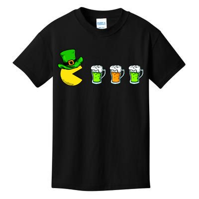 Retro St. Patrick's Day Drinking Game Kids T-Shirt