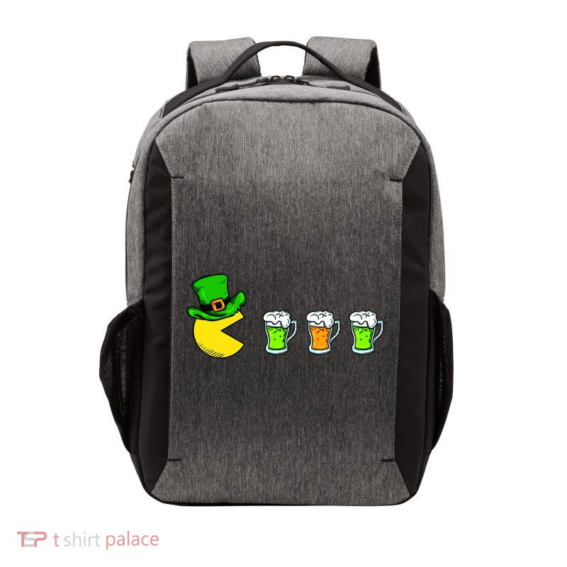 Retro St. Patrick's Day Drinking Game Vector Backpack