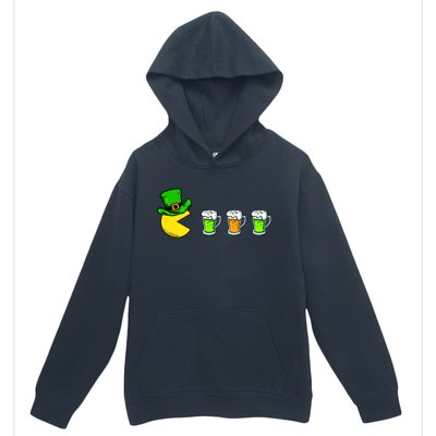 Retro St. Patrick's Day Drinking Game Urban Pullover Hoodie