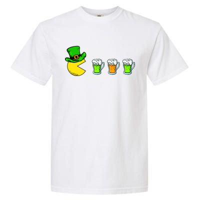 Retro St. Patrick's Day Drinking Game Garment-Dyed Heavyweight T-Shirt