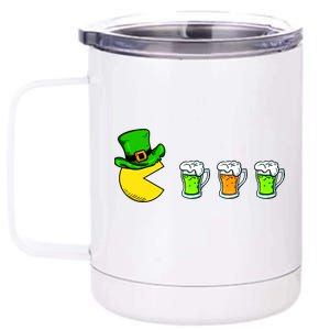 Retro St. Patrick's Day Drinking Game 12 oz Stainless Steel Tumbler Cup