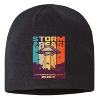 Retro Storm Area 51 UFO They Can't Stop Us All Sustainable Beanie