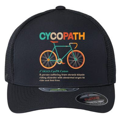 Retro Style Colors Cycopath Definition Flexfit Unipanel Trucker Cap