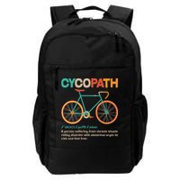 Retro Style Colors Cycopath Definition Backpack