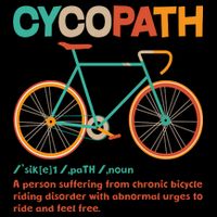Retro Style Colors Cycopath Definition Mug