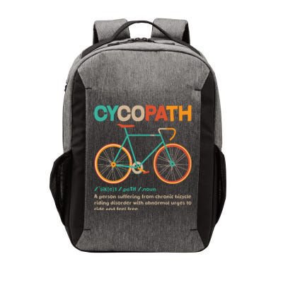 Retro Style Colors Cycopath Definition Vector Backpack