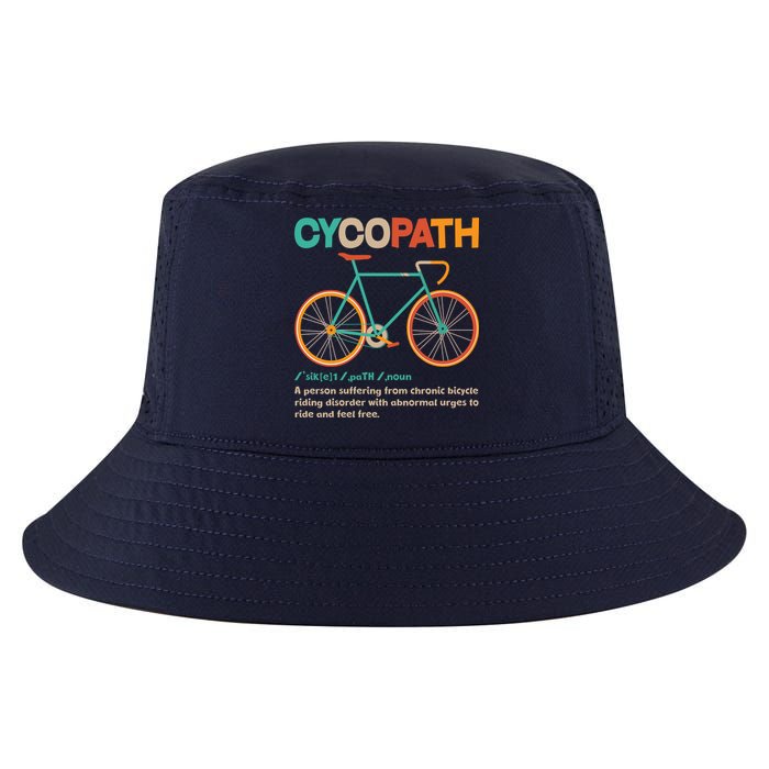 Retro Style Colors Cycopath Definition Cool Comfort Performance Bucket Hat