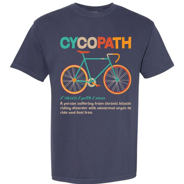 Retro Style Colors Cycopath Definition Garment-Dyed Heavyweight T-Shirt