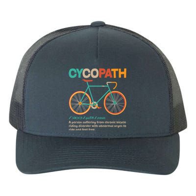 Retro Style Colors Cycopath Definition Yupoong Adult 5-Panel Trucker Hat