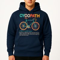 Retro Style Colors Cycopath Definition Hoodie