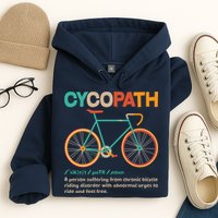 Retro Style Colors Cycopath Definition Hoodie