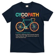 Retro Style Colors Cycopath Definition T-Shirt