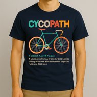 Retro Style Colors Cycopath Definition T-Shirt