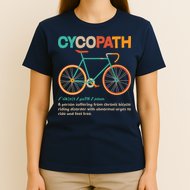 Retro Style Colors Cycopath Definition T-Shirt