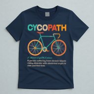 Retro Style Colors Cycopath Definition T-Shirt