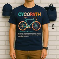 Retro Style Colors Cycopath Definition T-Shirt