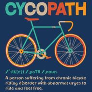 Retro Style Colors Cycopath Definition T-Shirt