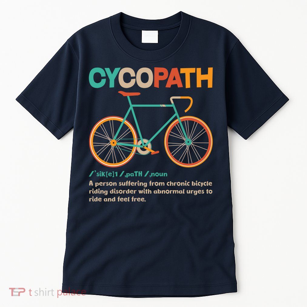 Retro Style Colors Cycopath Definition Tall T-Shirt