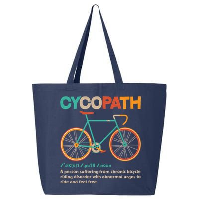Retro Style Colors Cycopath Definition 25L Jumbo Tote