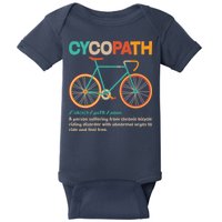 Retro Style Colors Cycopath Definition Baby Bodysuit