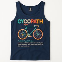 Retro Style Colors Cycopath Definition Tank Top