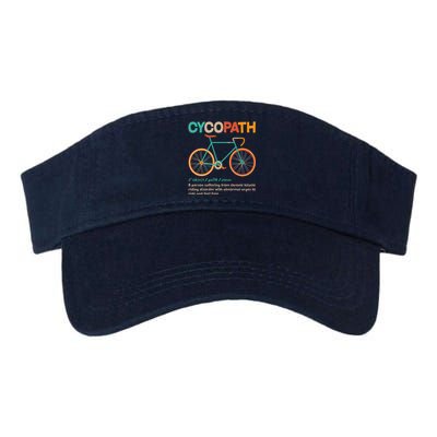 Retro Style Colors Cycopath Definition Valucap Bio-Washed Visor