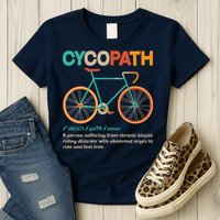 Retro Style Colors Cycopath Definition Womens T-Shirt