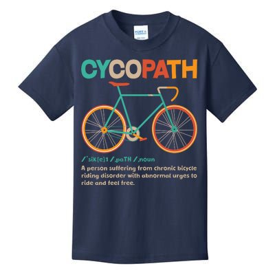 Retro Style Colors Cycopath Definition Kids T-Shirt